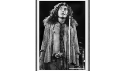 Robert Plant of Led Zeppelin performing at The Forum in Inglewood, California on June 3, 1973 (Craig Wright/Oak Island Gallery)
